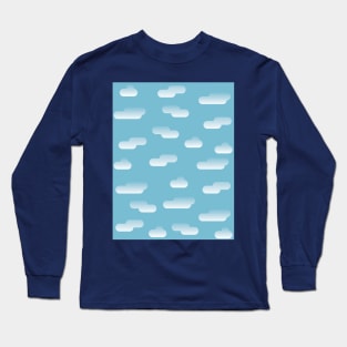 Clouds pattern Long Sleeve T-Shirt